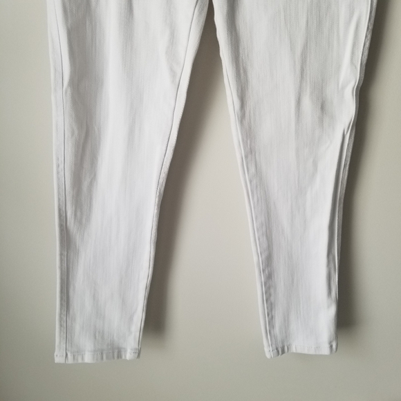 New York & Co. Soho Jeans White Ankle Leggings, Size 8 - Picture 7 of 10